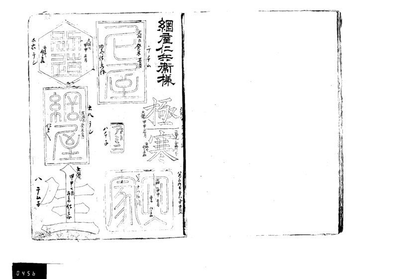 酒菰樽焼印雛形集