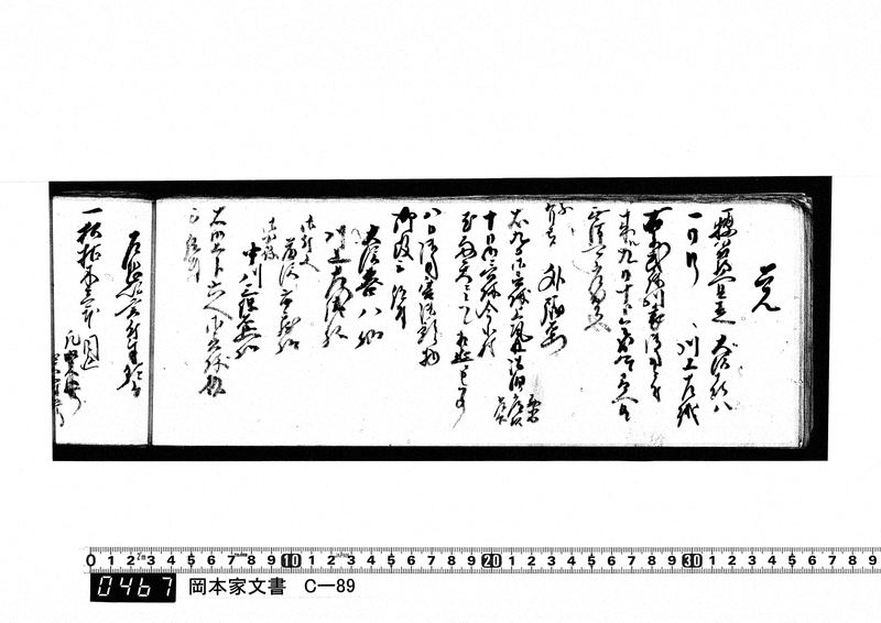 村方御用向留帳　享和3年正月～文化4年12月