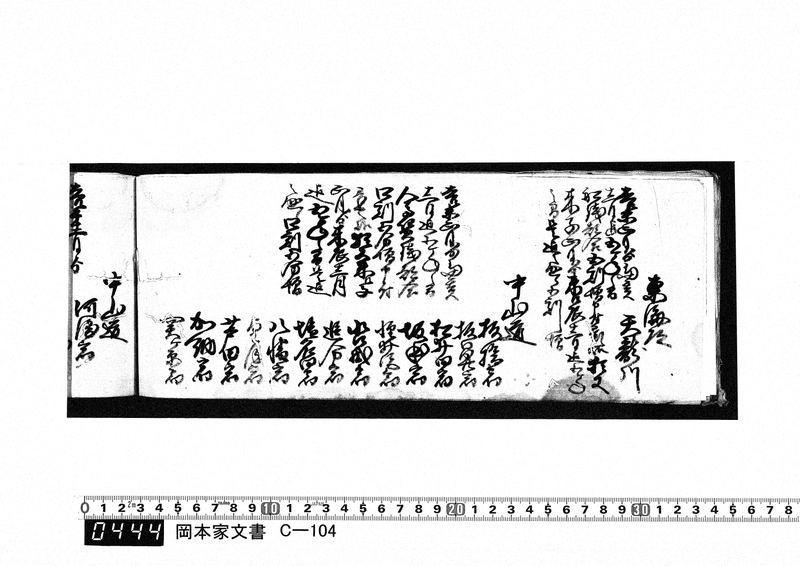 御用向留帳　天保8年3月～天保14年7月