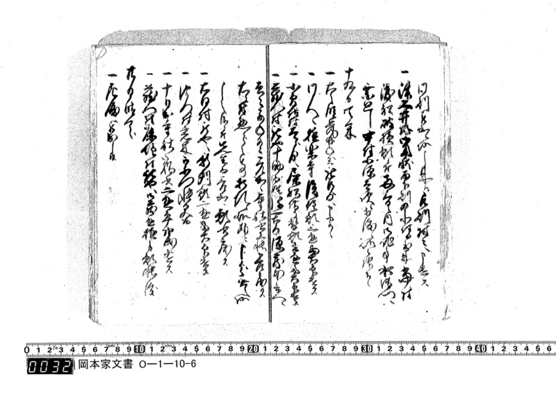 大庄屋日記　文政13年正月～文政13年6月