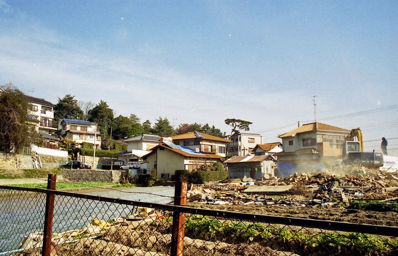 1995年1月24日 広田町倒壊家屋