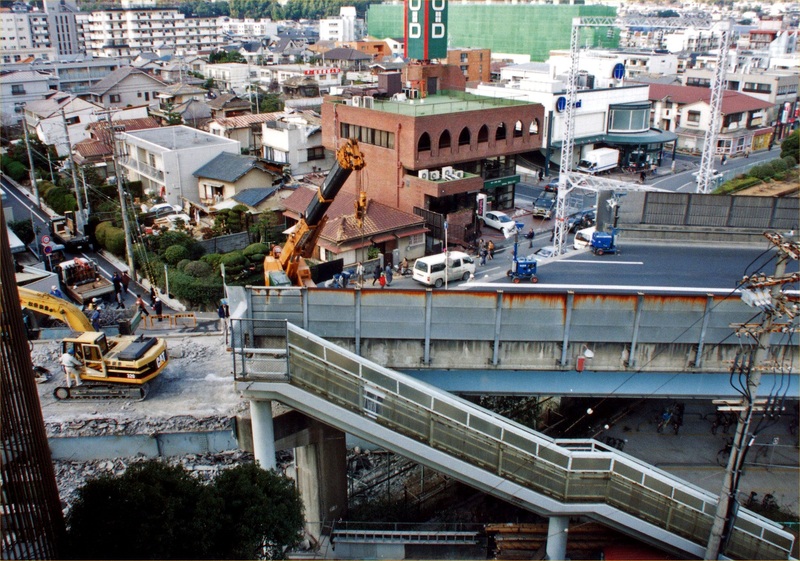 1995年1月18日 国道１７１号線門戸陸橋