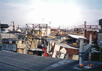 1995年1月21日　北口駅より北口市場方面