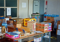1995年　瓦林小学校　配布食料