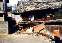 1995年1月　家屋の被災状況