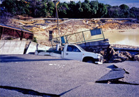 1995年1月17日　崩れたニテコ池周辺