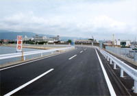 1995年5月24日 西宮浜への仮設連絡道路