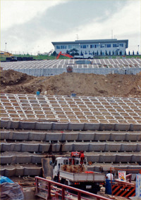 1996年10月25日 仁川百合野町地すべり現場復旧工事