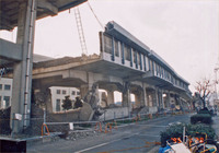 1995年1月28日 山陽新幹線高架橋