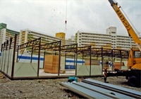 2000年3月29日　高須仮設住宅の解体