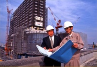 1999年10月26日　北口北東地区震災復興再開発事業市長視察