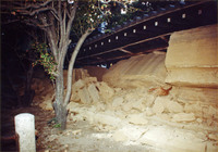 1995年1月18日 西宮神社、大練塀